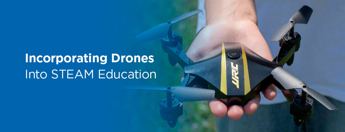 Incorporating drones into STEAM education