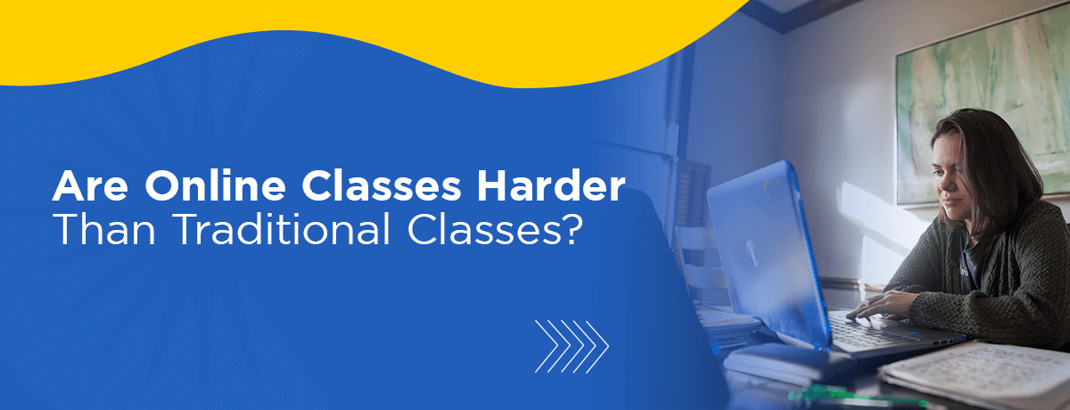 Graphic: Are online classes harder than traditional classes?