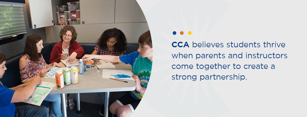 Graphic: CCA believes students thrive