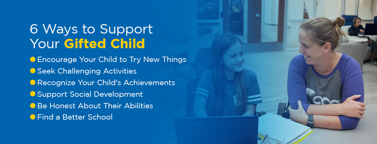 Graphic: 6 ways to support your gifted child