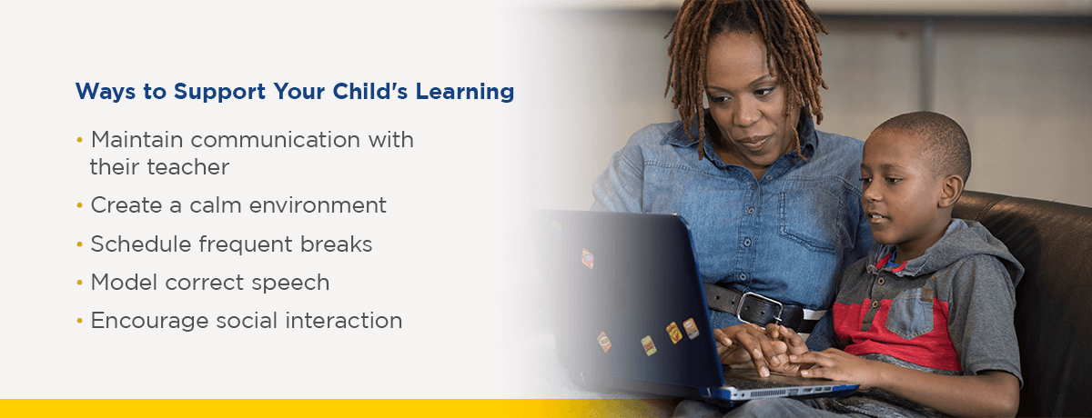 Graphic: ways to support your child's learning