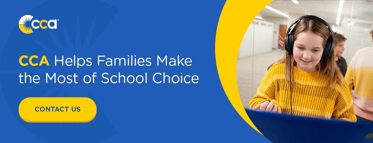 CCA helps families make the most of school choice