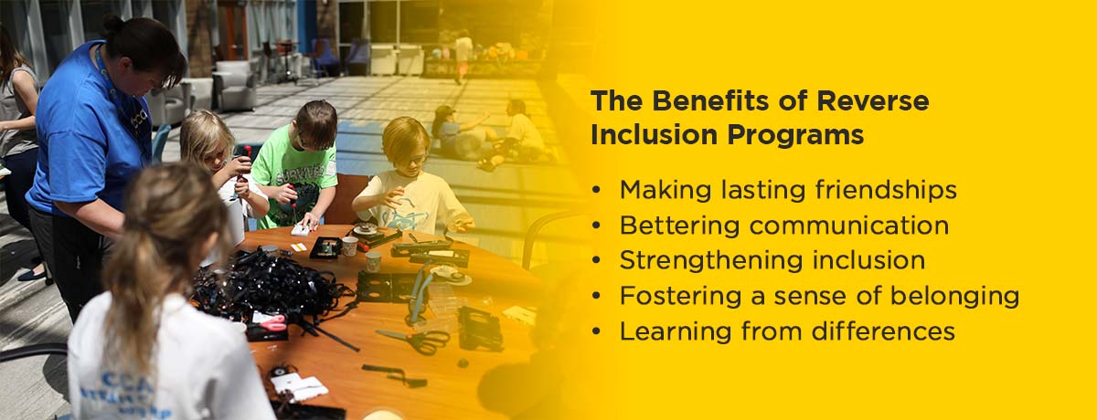 List of the benefits of reverse inclusion programs