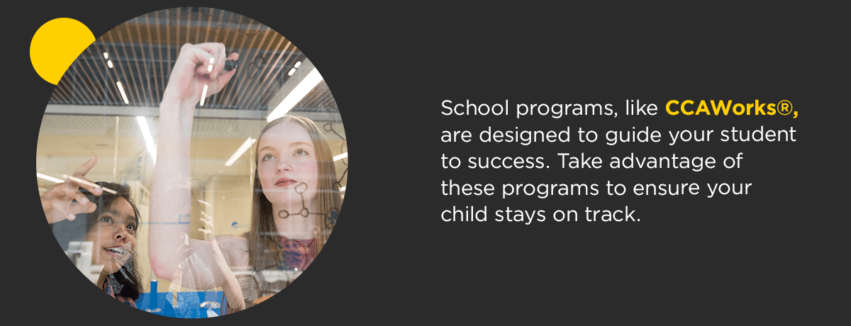 take advantage of school programs