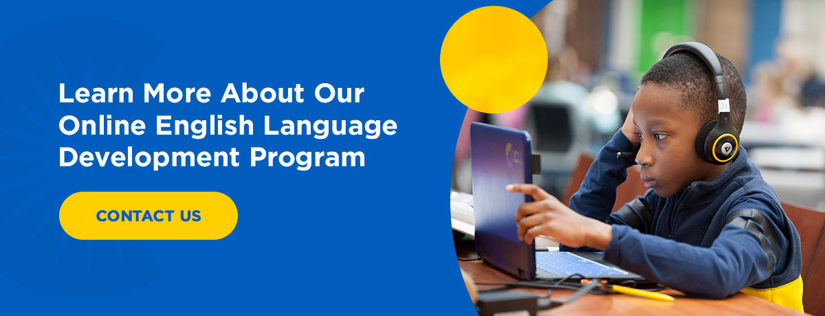 Learn More About Our Online English Language Development Program 