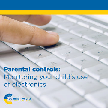 Monitoring your children's use of electronics.