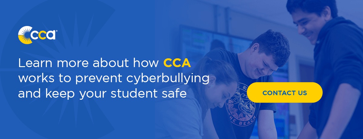 Learn how CCA works to prevent cyberbullying and keep your student safe