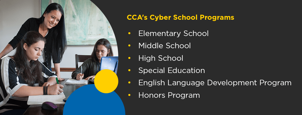 CCA's cyber school programs