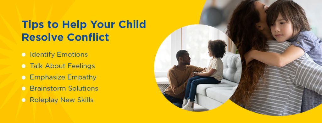 Tips to Help Your Child Resolve Conflict