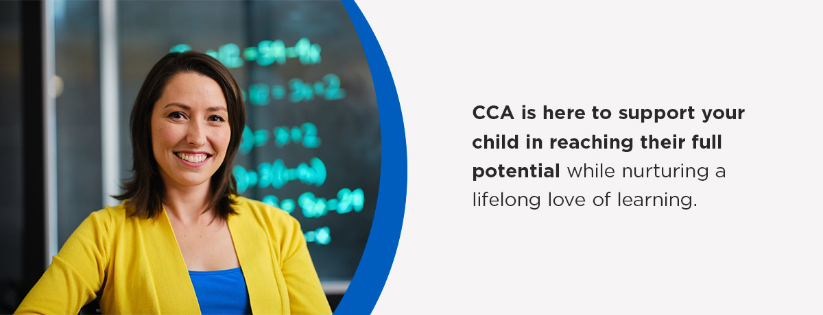 CCA supports your child in reaching their full potential