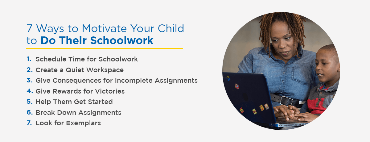 7 Ways to Motivate Your Child to Do Their School Work