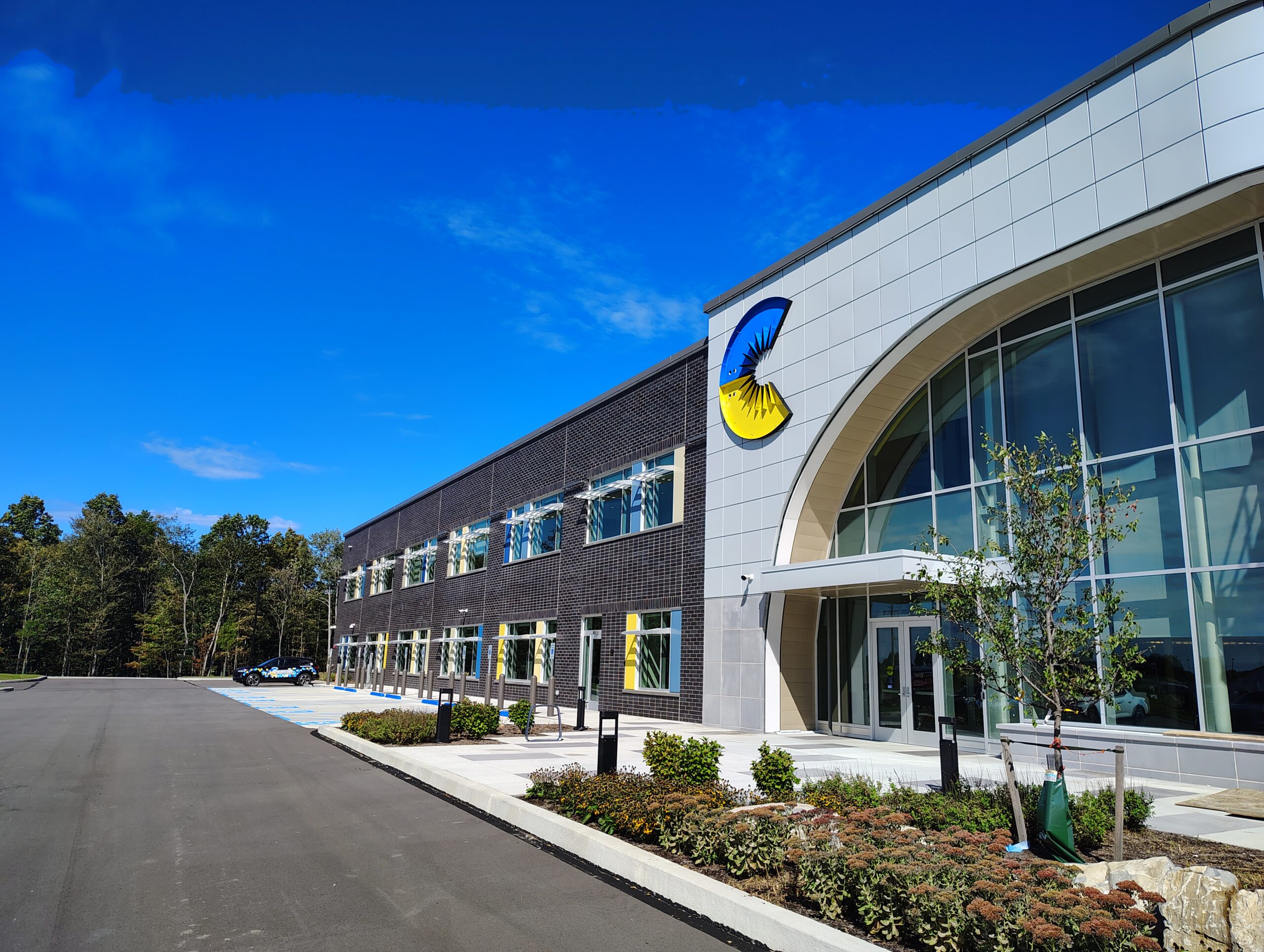 exterior of the CCA DuBois Family Service Center