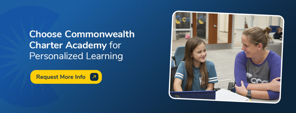 Choose Commonwealth Charter Academy for Personalized Learning